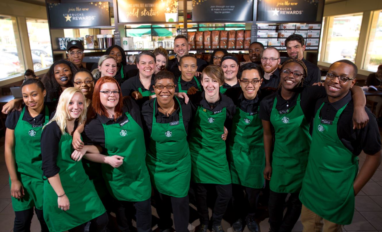 Starbucks is the largest coffeehouse company in the world