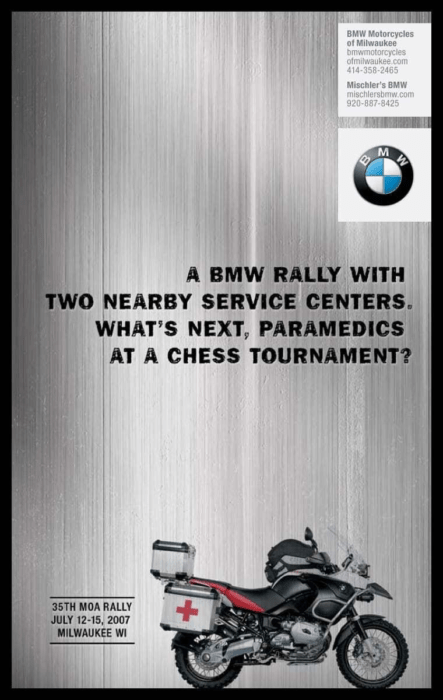 35th MOA rally with a chess reference